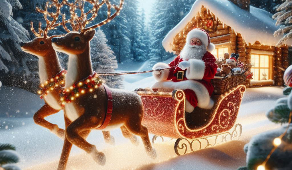 SANTA Coming with a unique scent SANTA Coming