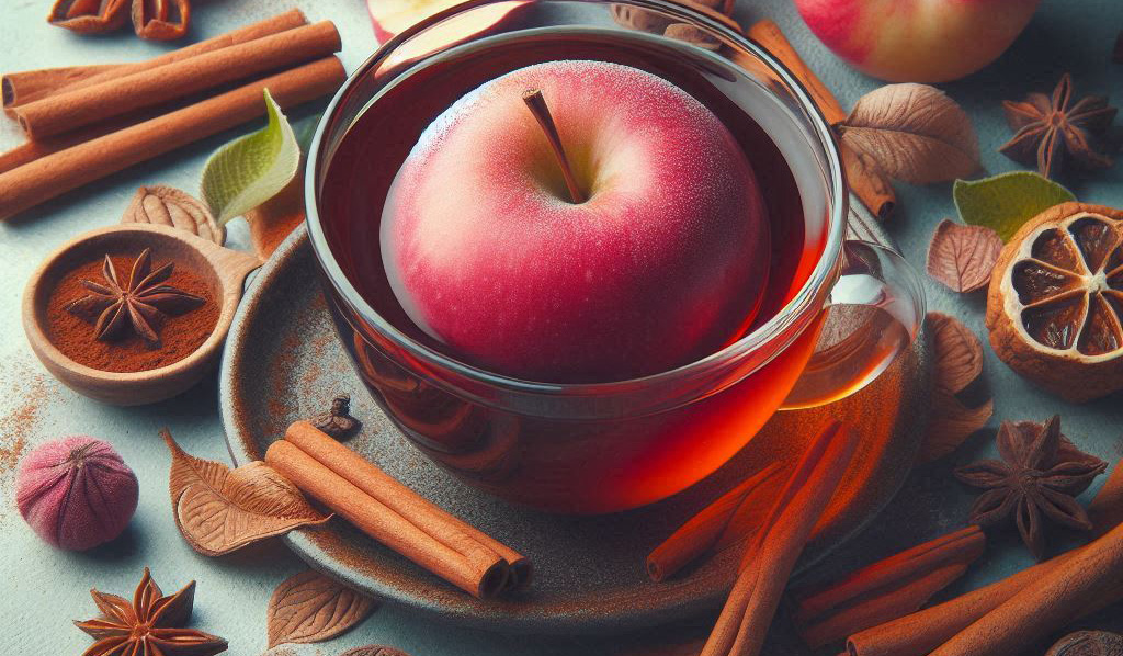 apple cinnamon with a cold color palette apple-cinnamon
